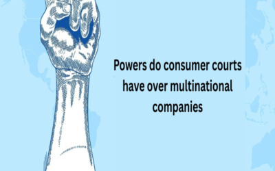 What powers do consumer courts have over multinational companies?